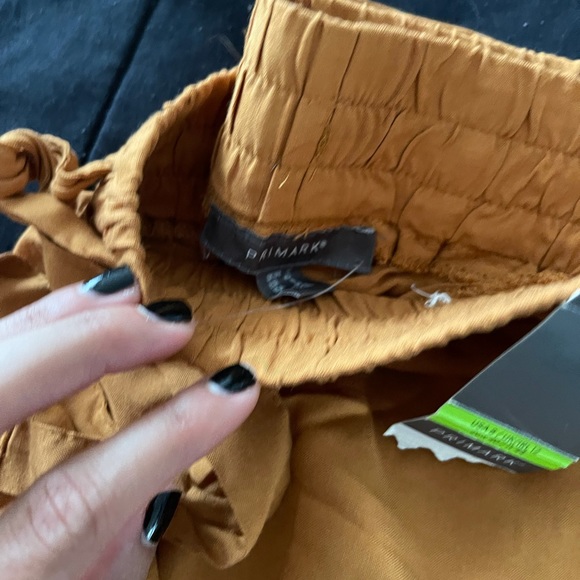 Primark Pants & Jumpsuits Nwt Primark Mustard Yellow Joggers Poshmark